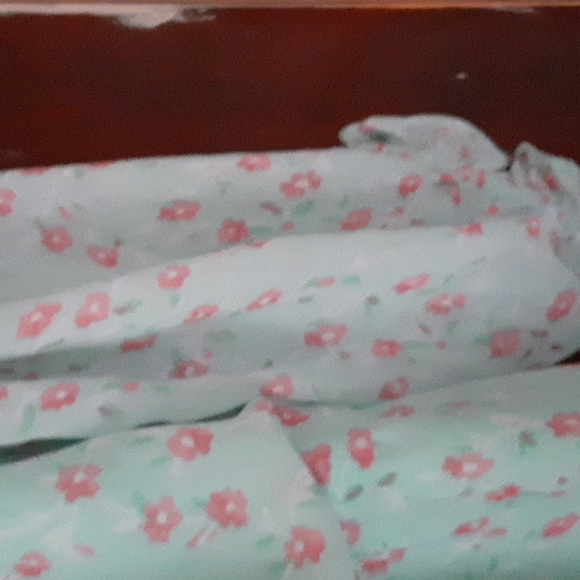 AND sz small multi tiered cottagecore midi/maxi length floral dress - Picture 4 of 6